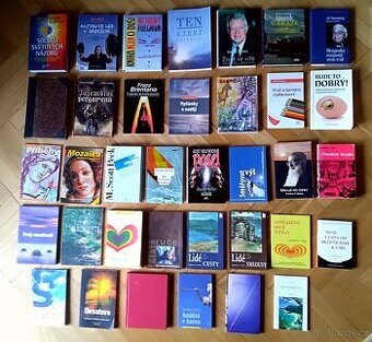 Duchovní knihy - 55 ks