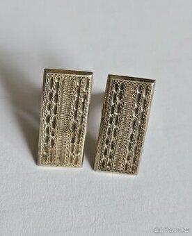 MANŽETOVÉ KNOFLÍKY (STŘÍBRNÉ)