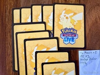 Pokémon TCG online LIVE code boosters PFL, ASC, POR, MEG