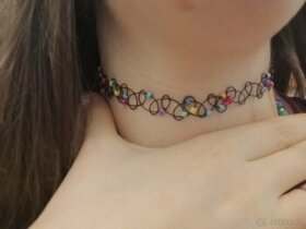 Elastické náhrdelníky pro holčičky (holky, dívky)