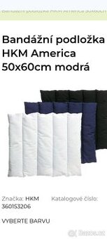 Podložky pod bandáže HKM, sada 4ks - modré