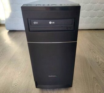 PC skříň EVOLVEO M1 micro ATX s ventl. příp. + zdroj 700W