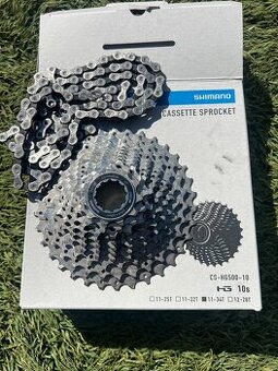 Kazeta Shimano HG500 10 speed 11 34 řetěz v ceně - 1