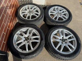 Alu 17" 5x112, alu zimní 70% KaroQ , T-Roc , + letní Pneu