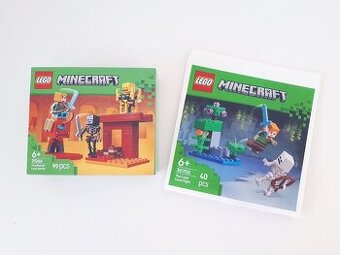LEGO MINECRAFT • 21266 BITVA V NETHERU • 30705 V JESKYNI