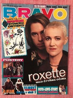 Bravo 11/1994 - komplet + příloha 8 tetovaček.