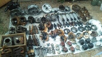 Originální díly na Dněpr Ural M72 K750 z vojenského depozitu