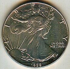 Mince USA - 1 Dollar 2018, 1989, Ag, likvidace sbírky 1OZ