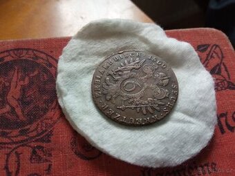VZÁCNÝ 6 KREUZER 1800 F SBÍRKOVÝ