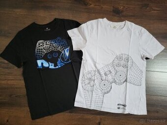 Sada 2 triček Play H&M vel. 158/164