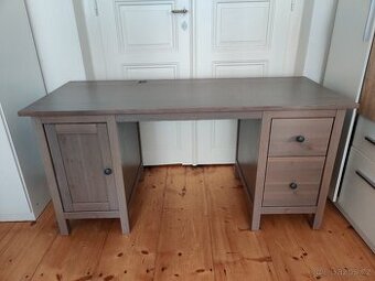 IKEA Hemnes psací stůl - šedohnědý