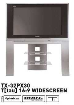 Prodám CRT TV Panasonic TX-32PX30 Tau Quintrix SR Acuity