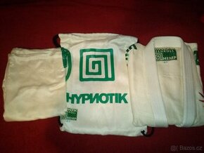 BJJ Gi A1 + pásek A1 Hypnotik bílé [100% konopí]