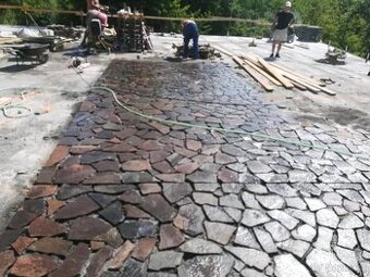 Kamenné obklady,dlažby,opěrné zdi,zámková dlažba…