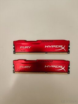 KINGSTON HyperX Fury RED 8GB (2x4GB)/DDR3/1866MHz