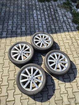 Prodam originalni VW alu 17" + zimni pneu