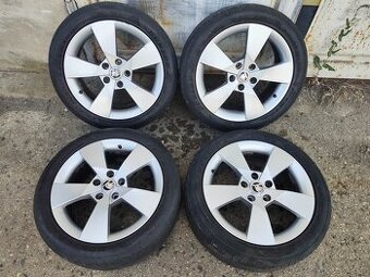17"letní alu sada Denom 5x112 origo Škoda Octavia 3 Golf 7
