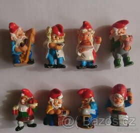 Kinder figurky - sada Trpaslíci-řemesla