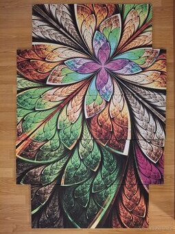 Skládaný obraz 5 dílů 1,5 x 1 m