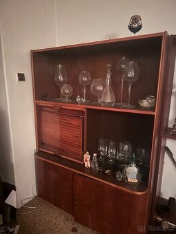 Starožitné skříně - sekretář a knihovna