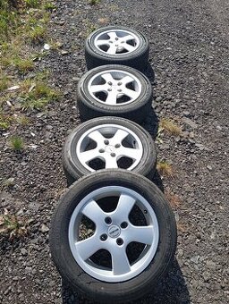 Alu kola 4x108 R15 letní pneu