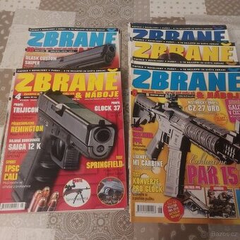 Staré časopisy- ZBRANĚ