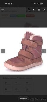 Dětské boty Protetika