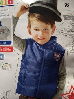 Chlapeckáá vesta s tričkem v.98