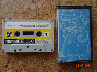 MC kazeta – VÁNOČNÍ PÍSNĚ A KOLEDY - české