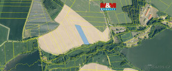 Prodej pole, 7612 m², Myslív