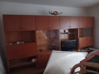 retro obývací stěna