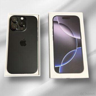 Iphone 16 pro 1TB Black titan