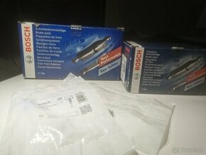 Brzdové destičky přední zadní čidla výstražný kontakt Bosch