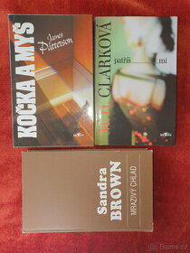 Detektivky 3x - čtivé - cena celkem 120 kč