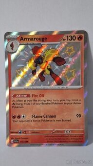 POKEMON Armarouge mini shiny 115/091 - 1