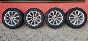 Originál alu Škoda 3 5x112 205/55 R16 zimní pneu 5,5mm