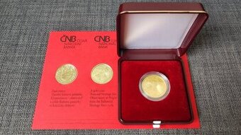 Vzácná zlatá mince - Klementinum - BK, DOHODA 