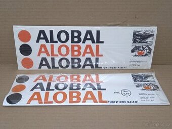 Retro Alobal 0,34x8m - Nepoužitý - ČSSR