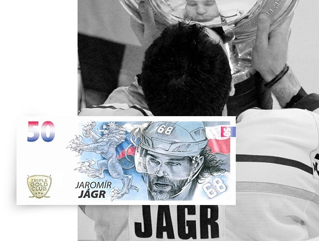 Bankovka Jaromír Jágr 50 - 2