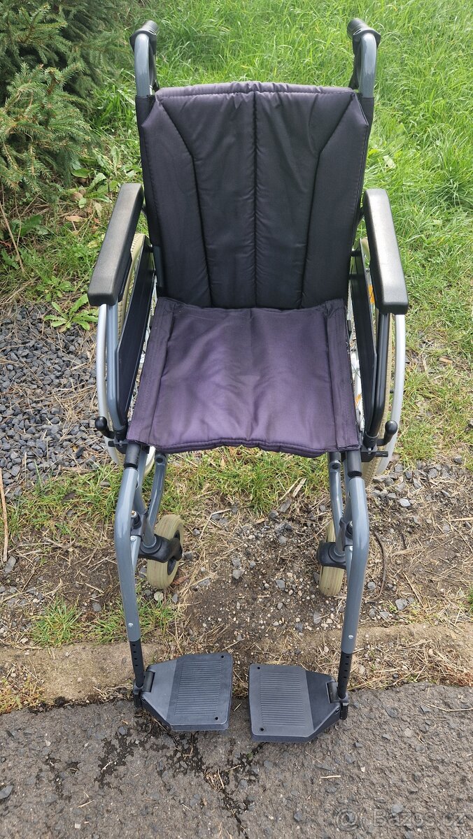 Mechanický Invalidní Vozík Tomtar s brzdama - 2