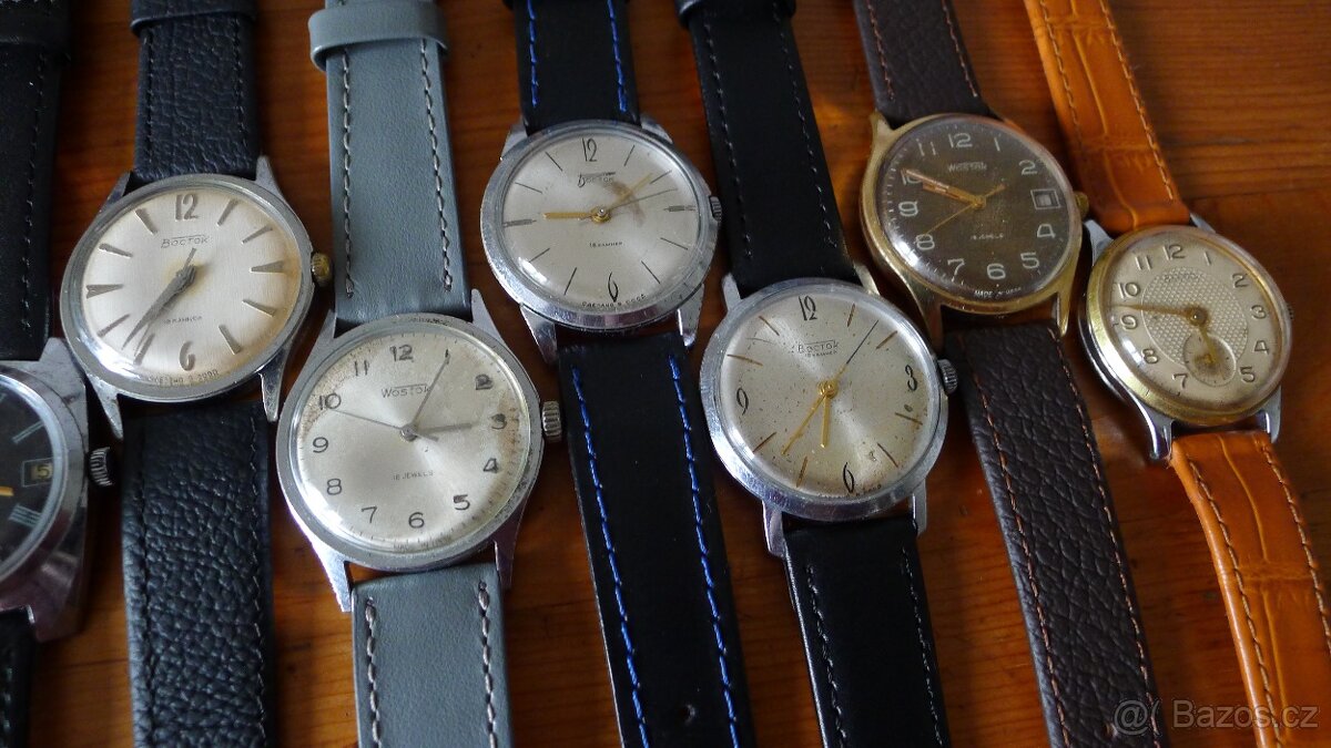 SBÍRKA HODINEK VOSTOK, FUNKČNÍ MECHANICKÉ - 2