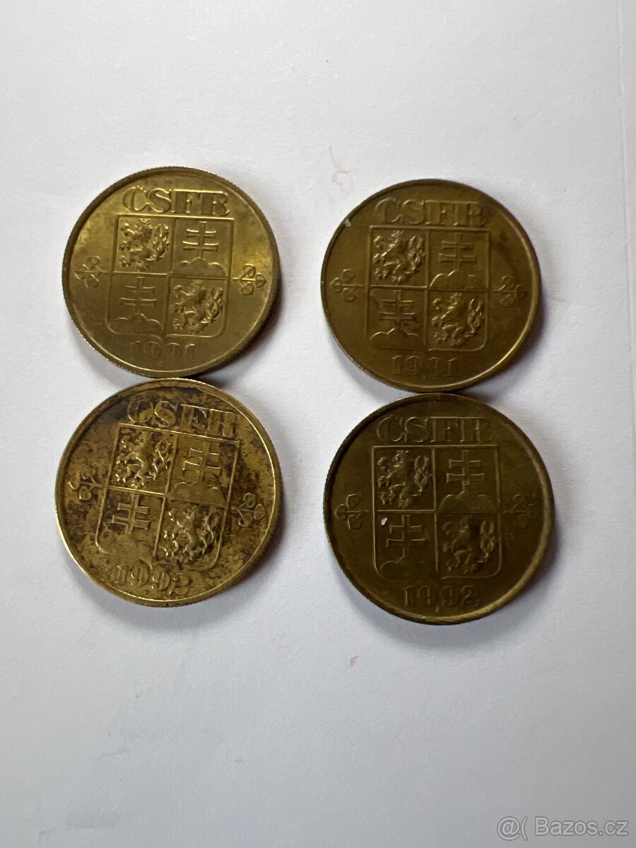 20 haléře 1991-1992 - 2