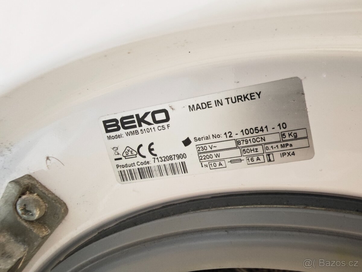Prodáno Beko 5kg 1000ot. Slim 45cm hloubka - 2