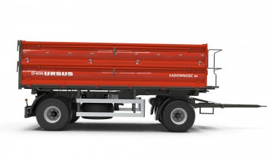 URSUS 2-nápravový přívěs, nosnost 6 t, model D-606 - 2