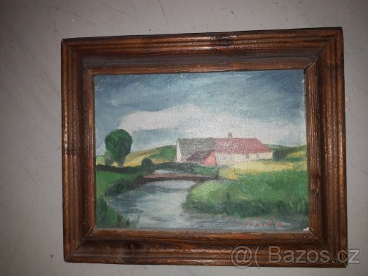 Obraz - Malíř Antonín Homolka - Sleva - 2