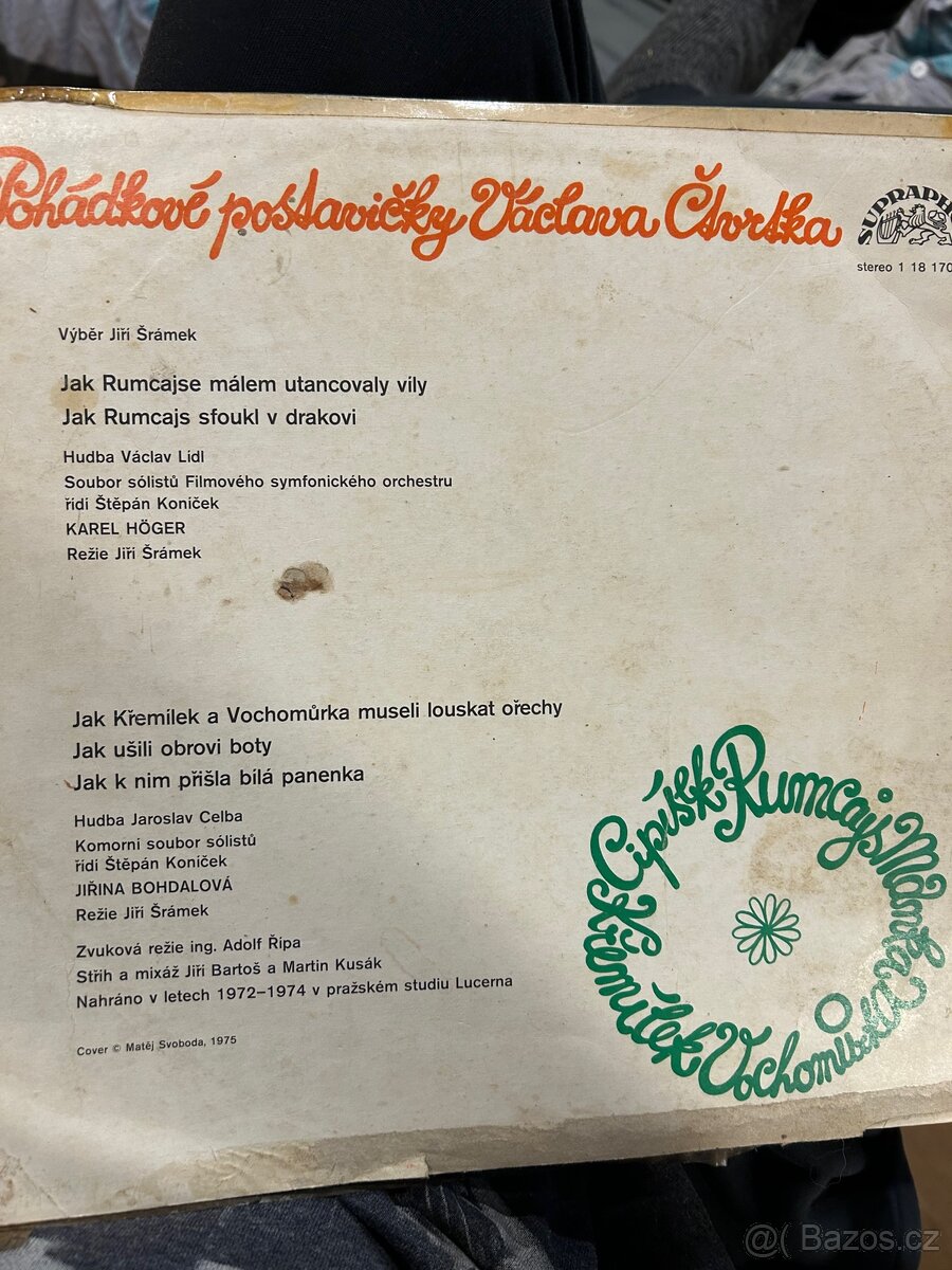 LP pohádkové postavičky Václava čtvrtka - 2