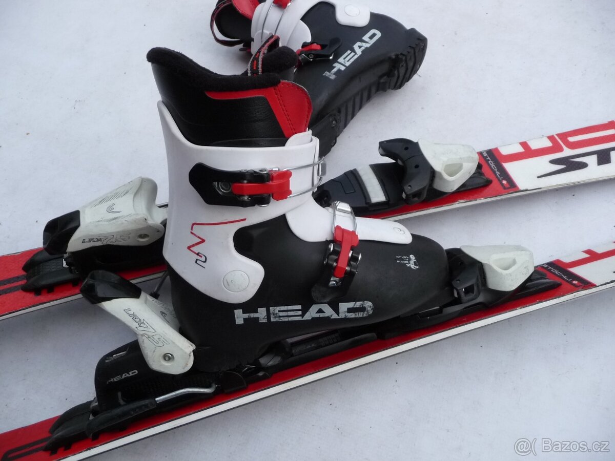 292. Lyže STOCKLI - 120 cm + boty HEAD 35 eu - set - 2