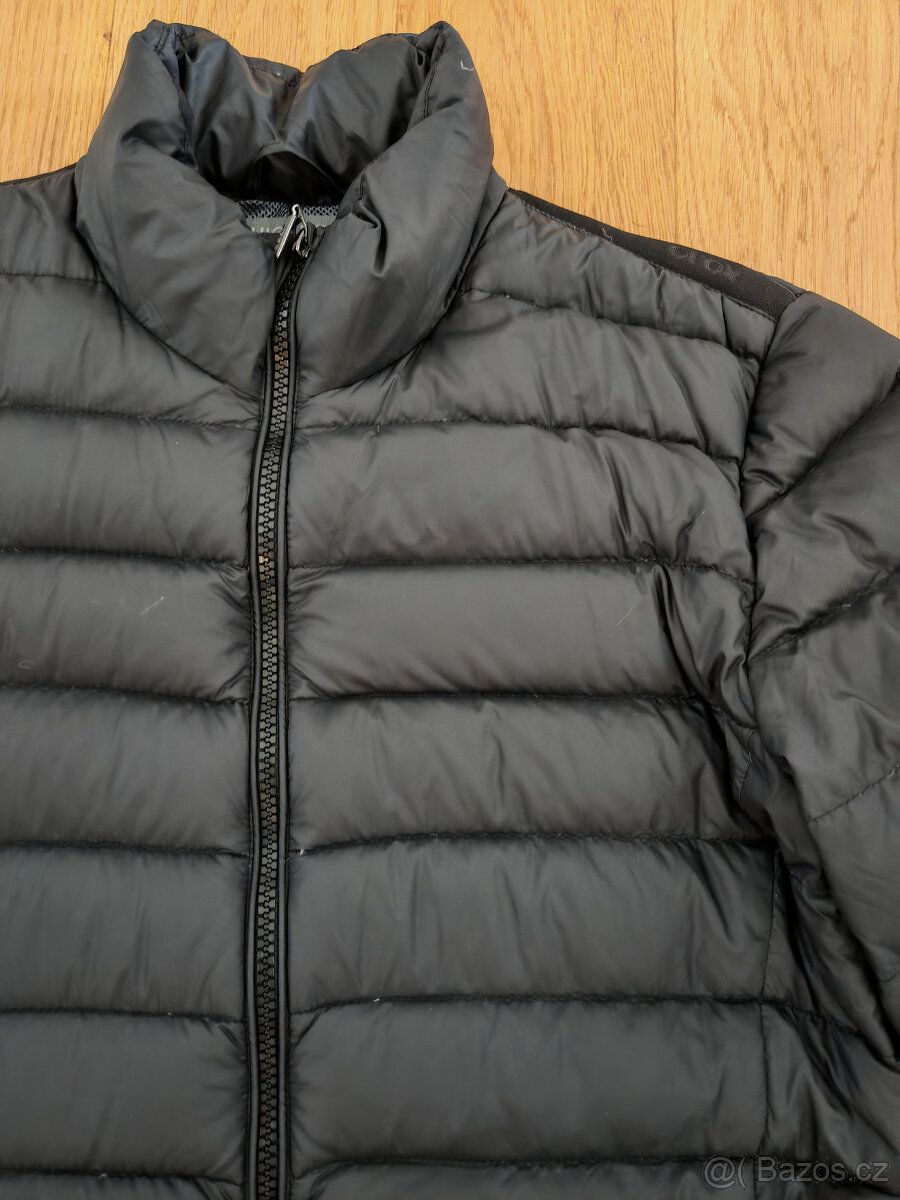 Dámská černá péřová bunda GEOX vel. 40 - 42 - 2