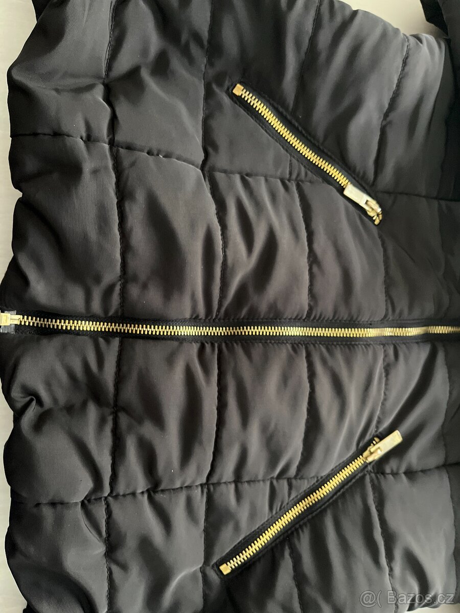 Zimní prošívaná bunda H&M vel 40 - 2