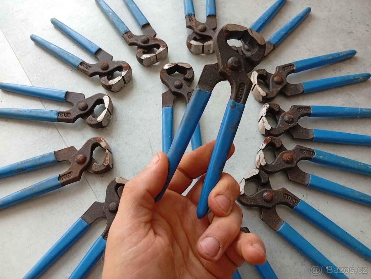 Kleště na hřebíky, štípací Zbirovia Czechoslovakia - 2